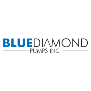 Blue Diamond logo (300 x 300 px) Blue Diamond Pumps Inc logo featuring 'BLUE' in blue and 'DIAMOND' in dark text with horizontal lines.