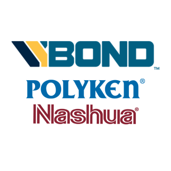 Vybond_Polyken-Nashua_logo_May_26 300x300 Logo featuring three brand names stacked: VBOND, POLYKEN, and Nashua (blue and red color scheme).